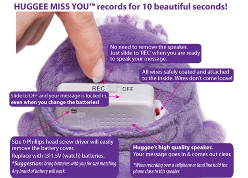 Hope Purple Plush – Recordable Doll